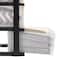 IRIS® 29qt. Black & Clear Wide 3-Drawer Chests, 2ct.
